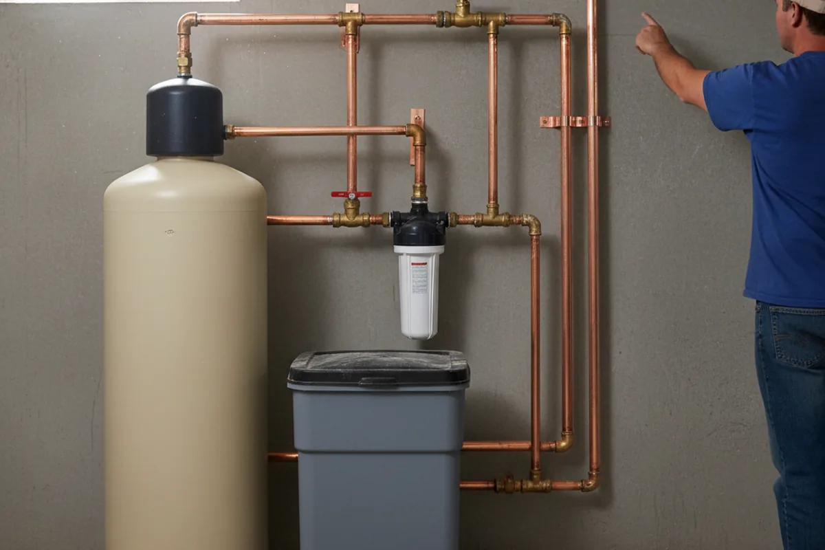 Whole-house water treatment system installed in Santa Fe